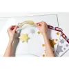 Autocolante decorativo HERMA 15109 dourado reutilizável 14 unidades