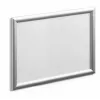 Suporte de parede Durable 479723 278x402 mm retangular prateado alumínio
