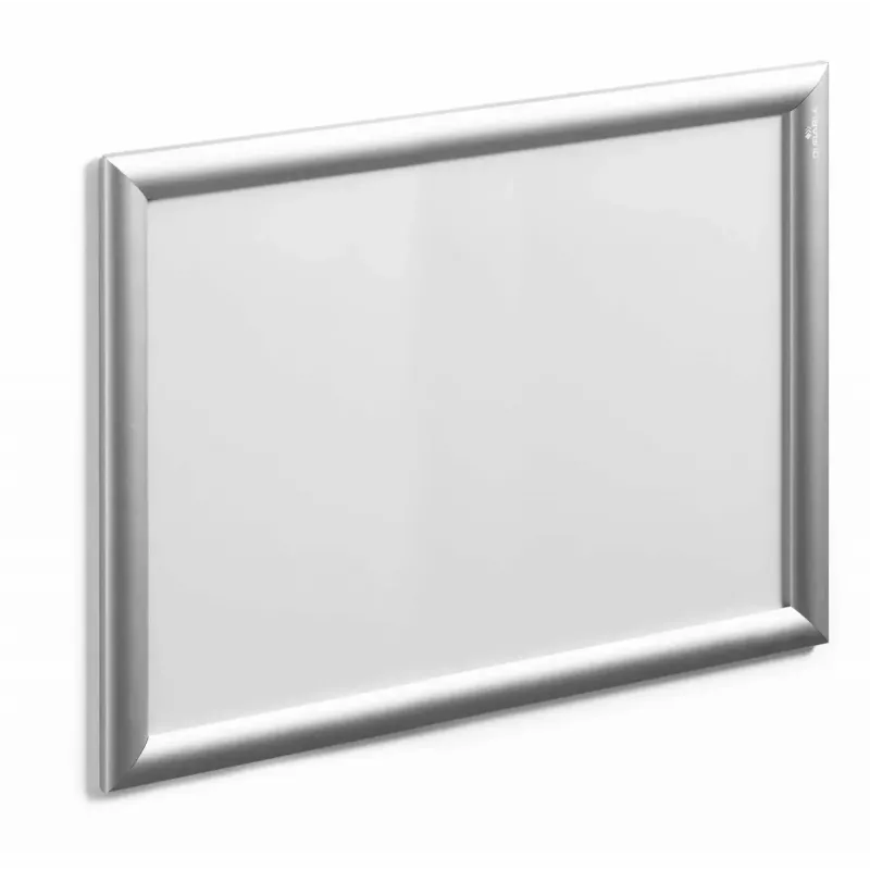 Suporte de parede Durable 479723 278x402 mm retangular prateado alumínio
