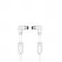 Cabo coaxial Hama 00205058 5 m branco conector coaxial