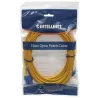 Intellinet 473972 cabo patch de fibra ótica, LC/SC, OS2, monomodo, 9/125 µm, 2 m, LSZH, amarelo