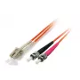 Cabo patch de fibra ótica Equip LC/ST, OS2, 15 m, OS2, LC, ST