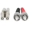 Cabo patch de fibra ótica Intellinet, OM3, ST/LC, 1 m, água, duplex, multimodo, 50/125 µm, LSZH, fibra ótica, garantia vitalícia