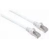 Intellinet 741415 cabo de rede de alto desempenho, RJ45 para RJ45, cabo em bruto Cat7, S/FTP PiMF, 10 m, livre de halogéneos, sem ganchos, branco