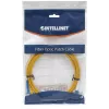 Cabo patch de fibra ótica Intellinet, OS2, LC/ST, 2 m, amarelo, duplex, monomodo, 9/125 µm, LSZH, fibra, garantia vitalícia