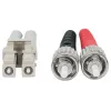 Cabo patch de fibra ótica Intellinet, OM3, ST/LC, 5 m, água, duplex, multimodo, 50/125 µm, LSZH, fibra, garantia vitalícia