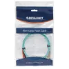 Cabo patch de fibra ótica Intellinet, OM3, ST/LC, 5 m, água, duplex, multimodo, 50/125 µm, LSZH, fibra, garantia vitalícia