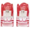 Cabo de rede patch Intellinet, cabo Cat7/fichas Cat6A, 10 m, vermelho, cobre, S/FTP, LSOH/LSZH, PVC, RJ45, contactos banhados a ouro, sem patilha, com proteção contra dobras, garantia vitalícia