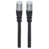 Cabo de rede patch Intellinet, cabo Cat7/fichas Cat6A, 1,5 m, preto, cobre, S/FTP, LSOH/LSZH, PVC, RJ45, contactos banhados a ouro, proteção do encaixe, proteção anti-dobra moldada, garantia vitalícia