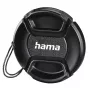 Tampa de objetiva Hama Smart-Snap 5,8 cm preta para máquina fotográfica digital