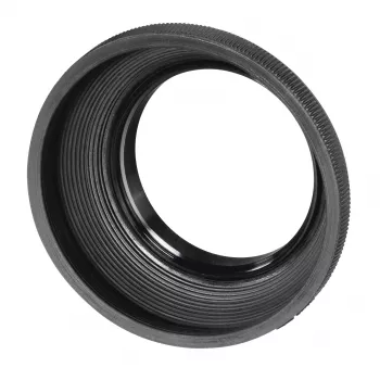 Hama ST 3,7 cm redonda preta diâmetro de lente compatível 3,7 cm