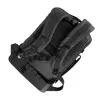 Mochila de lazer Rivacase Tegel 8465 preta poliéster ecológica