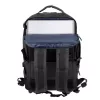 Mochila de lazer Rivacase Tegel 8465 preta poliéster ecológica