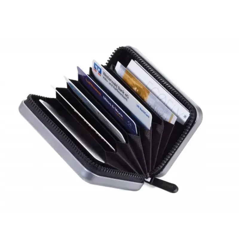 Estojo TROIKA CCC04-TI titânio alumínio poliéster 80g 70mm 105mm