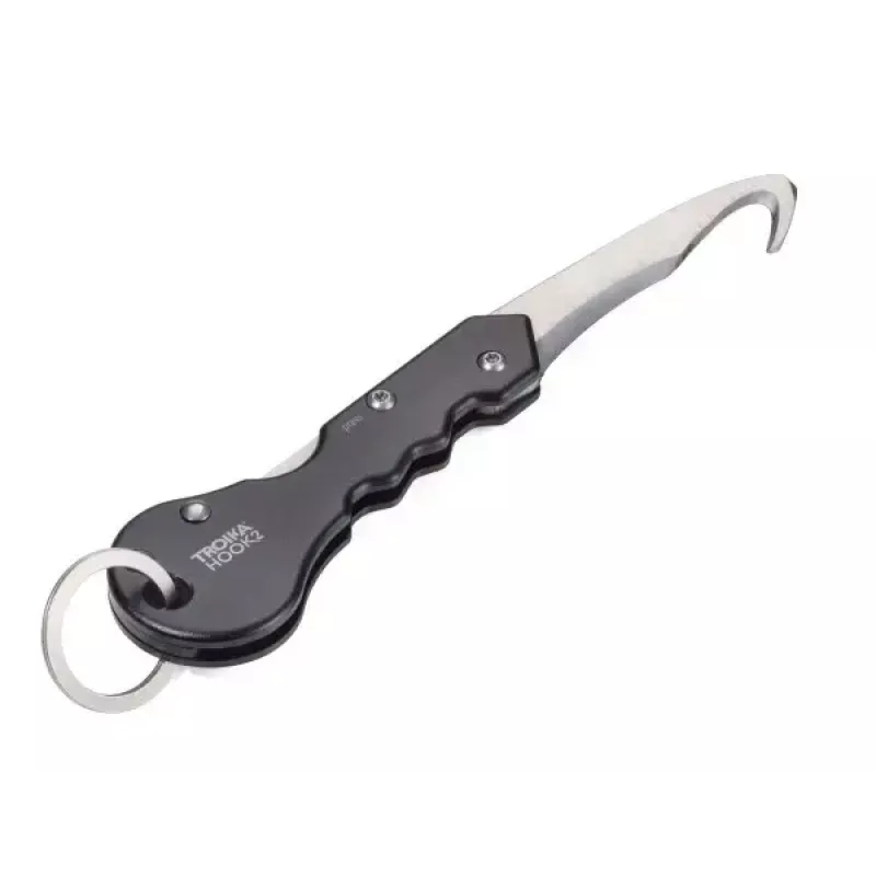 Porta-chaves TROIKA KTL88-BK preto prateado 20g