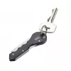 Porta-chaves TROIKA KTL88-BK preto prateado 20g