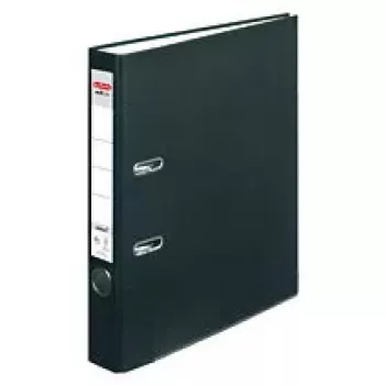 Ficheiro de argolas Herlitz 05450804 A4 preto