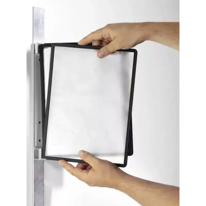 Carrossel de exposição de documentos vertical A4 Durable Vario magnet wall 5