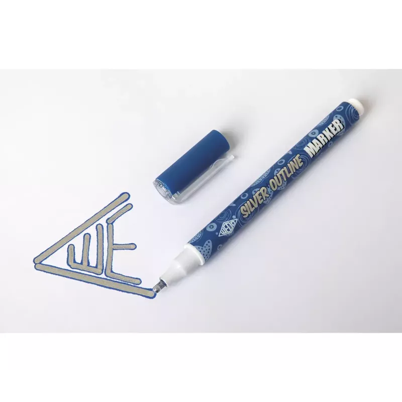 Marcador de contorno Wedo Silver 6 unid. laranja