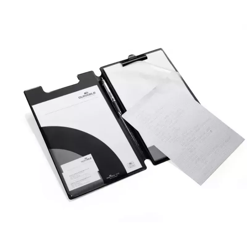 Prancheta Durable 2332-01 A4 PVC preta