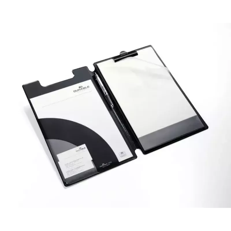 Prancheta Durable 2332-01 A4 PVC preta