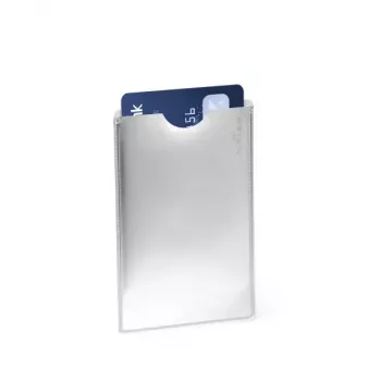 Capa para cartões Durable 890023 prateada