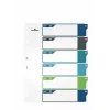 Índice com separadores em branco Durable 679427 polipropileno multicolorido 30,5x24,5 cm