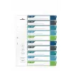Índice com separadores em branco Durable 679527 multicolorido polipropileno PP