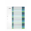 Separador em branco Durable 679727 multicolorido polipropileno 245 x 305 mm