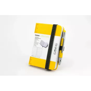 Bloco de notas TROIKA NPP25/YE A7 128 folhas amarelo