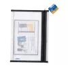 Capa de visualização HERMA A4 preta material EVA 230x320mm