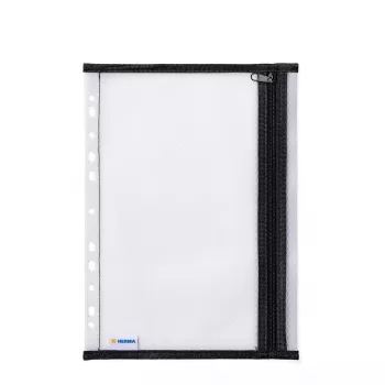 Capa de visualização HERMA A4 preta material EVA 230x320mm
