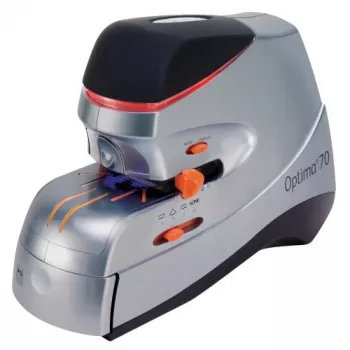 Agrafador elétrico Rexel Optima 70 EU, 70 folhas, preto, prateado, 2,37 kg, 215 mm, 400 mm, 172 mm