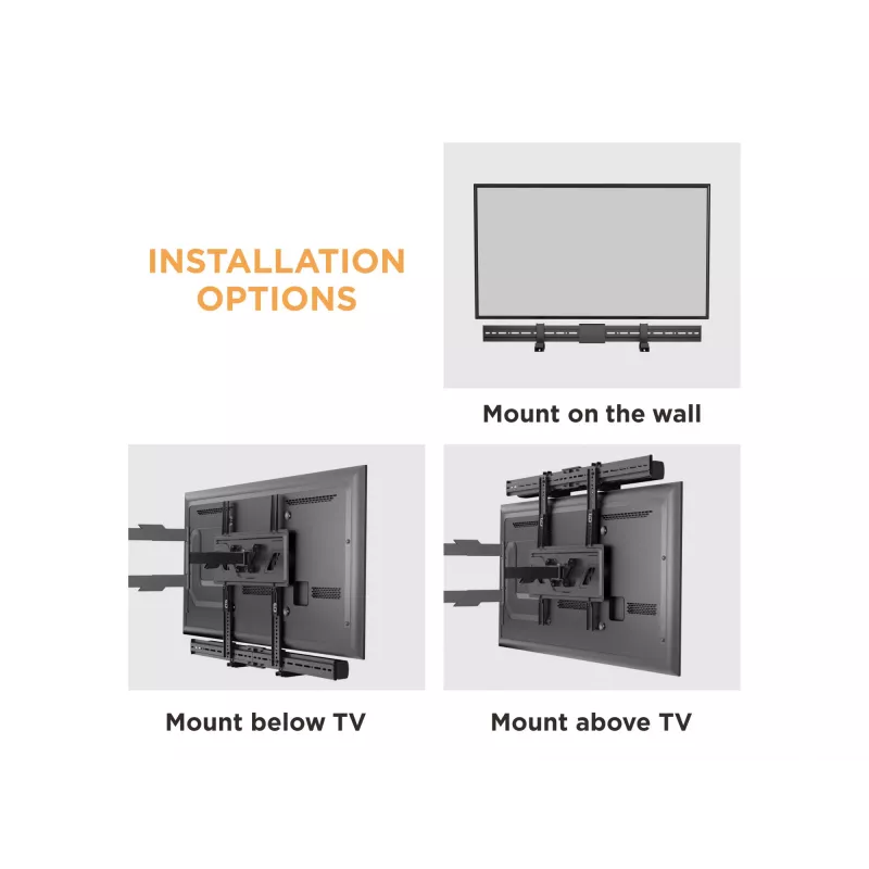 Suporte para soundbar Equip Suporte universal para soundbar
