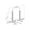 Suporte para soundbar Equip Suporte universal para soundbar