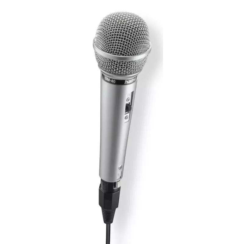Microfone de karaoke Hama Jam Star prateado