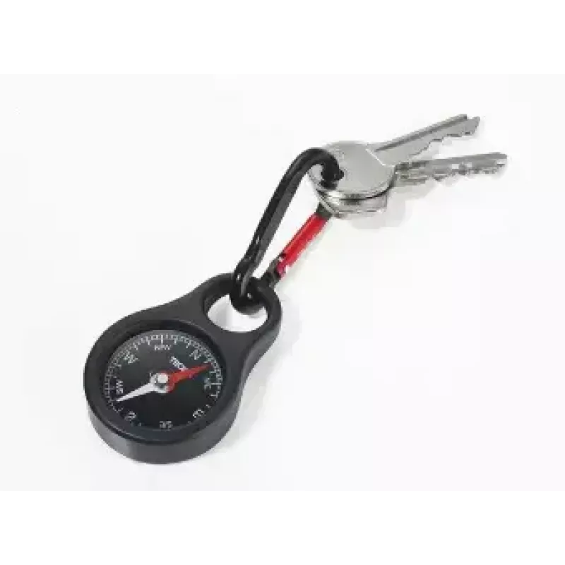 Porta-chaves TROIKA COS10/BK preto vermelho 40mm x 98mm 23g