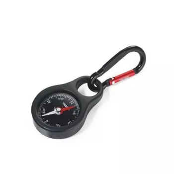 Porta-chaves TROIKA COS10/BK preto vermelho 40mm x 98mm 23g
