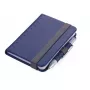 Caderno de notas TROIKA NPP25/DB A7 128 folhas azul