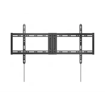Suporte de parede fixo plano para TV EQUIP para ecrãs de 43 a 95 polegadas, VESA 200×200–800×400, carga máx. 75 kg, preto