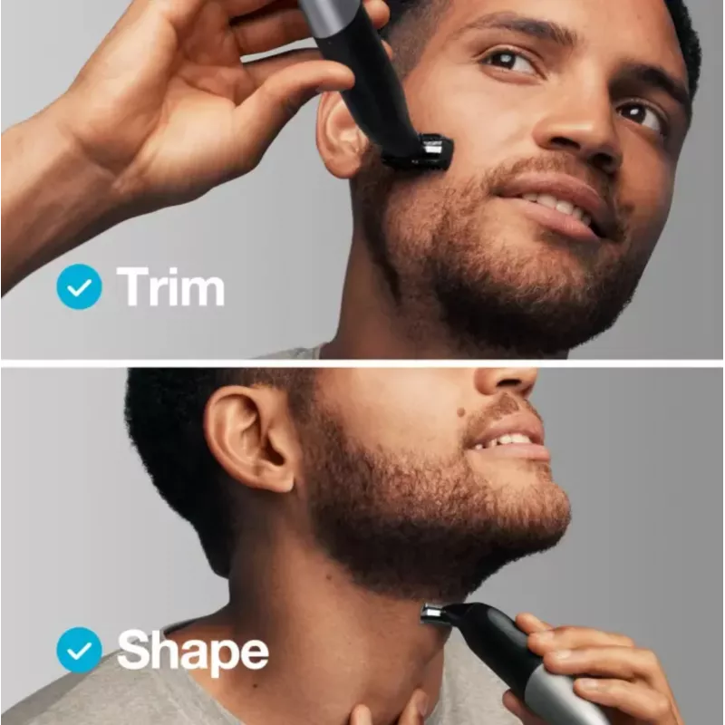 Máquina de cortar cabelo/aparador Braun XT5100 preto, prateado