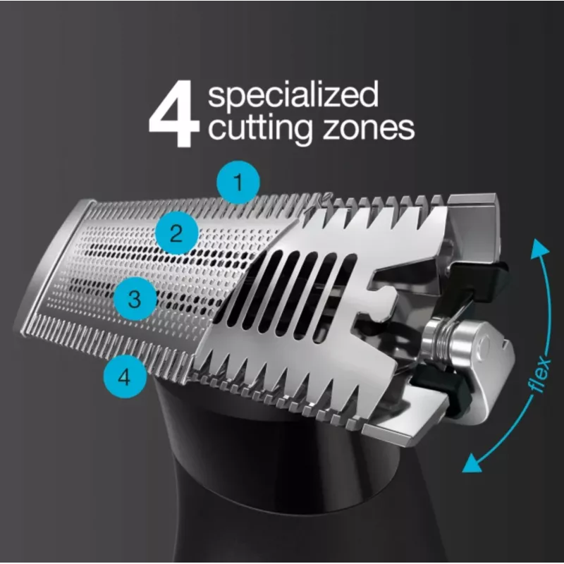 Máquina de cortar cabelo/aparador Braun XT5100 preto, prateado