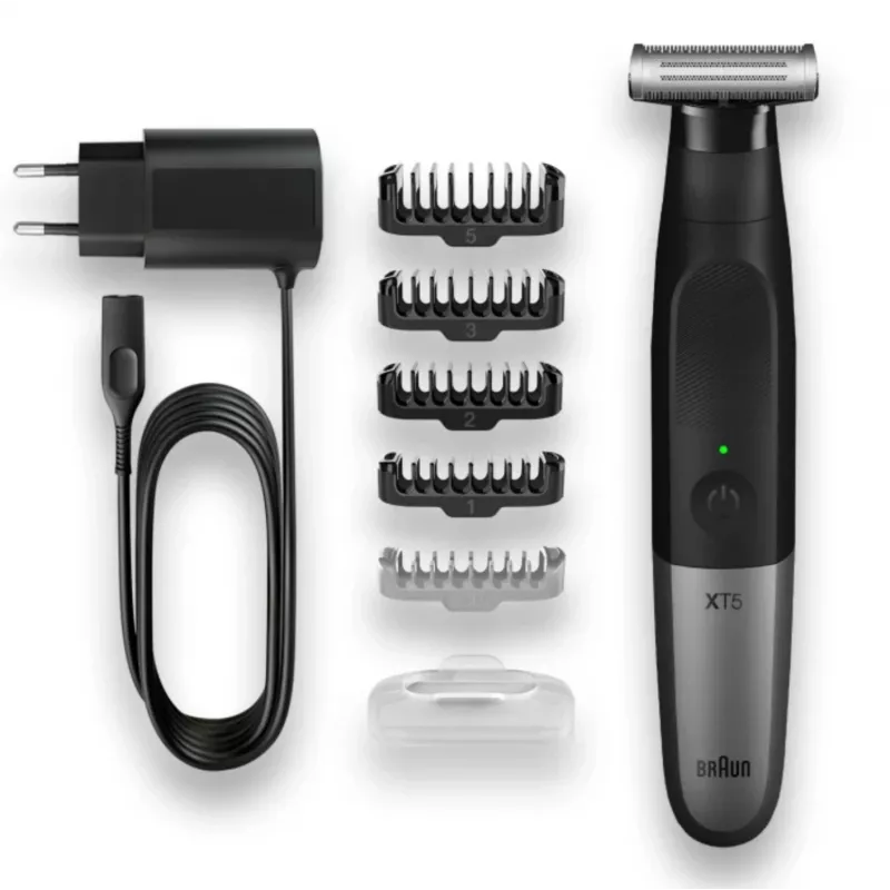 Máquina de cortar cabelo/aparador Braun XT5100 preto, prateado