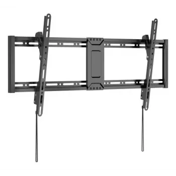 Suporte de parede para TV EQUIP 43 a 95 polegadas inclinável fino para televisores de 75 kg, VESA 200x200–800x400, inclinação 0–8°, distância à parede 4,2 cm, preto