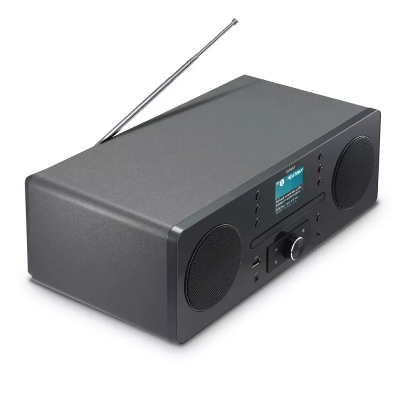 Rádio pessoal digital Hama 00054254 preto, cinzento