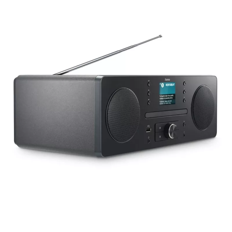 Rádio pessoal digital Hama 00054254 preto, cinzento