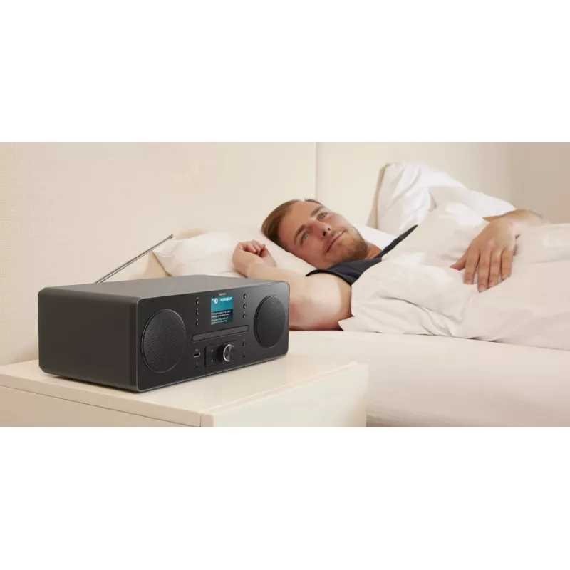 Rádio pessoal digital Hama 00054254 preto, cinzento