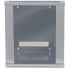 Armário de rede Intellinet 19 polegadas – montagem na parede (standard), 12U, 600 mm de profundidade, cinzento, embalagem plana, máx. 60 kg, porta de metal e vidro, painel traseiro, laterais removíveis, também adequado para colocação em mesa ou chão, profundidade útil 410 mm, peças para instalação na parede (por exemplo, parafusos/buchas) não incluídas