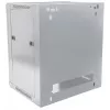 Armário de rede Intellinet 19 polegadas – montagem na parede (standard), 12U, 600 mm de profundidade, cinzento, embalagem plana, máx. 60 kg, porta de metal e vidro, painel traseiro, laterais removíveis, também adequado para colocação em mesa ou chão, profundidade útil 410 mm, peças para instalação na parede (por exemplo, parafusos/buchas) não incluídas
