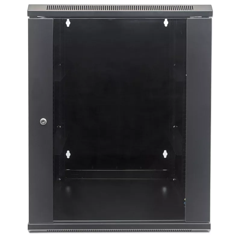 Intellinet 712019 armário de rede de parede 19", 15U, preto (RAL 9005)